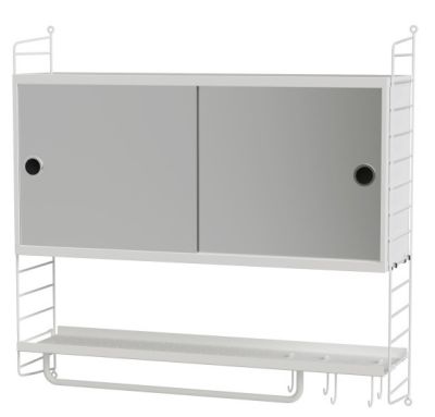 String Bathroom Wall Shelving System A String Furniture